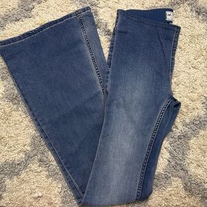 Free People Indigo Flare Jeans